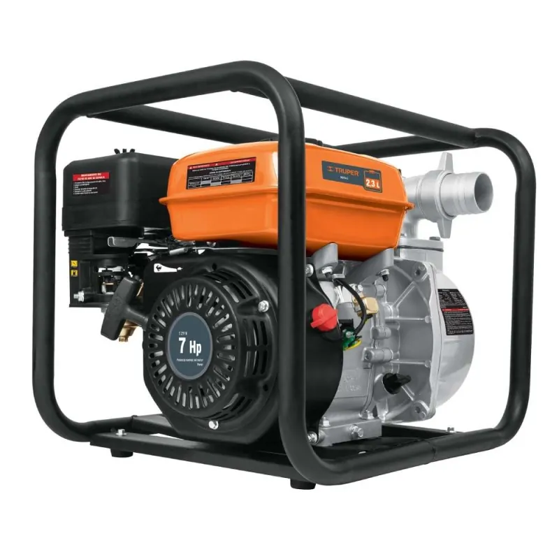Motobomba a gasolina 7hp (5219 ww) 500 lt * min. 2 plgds - trupper