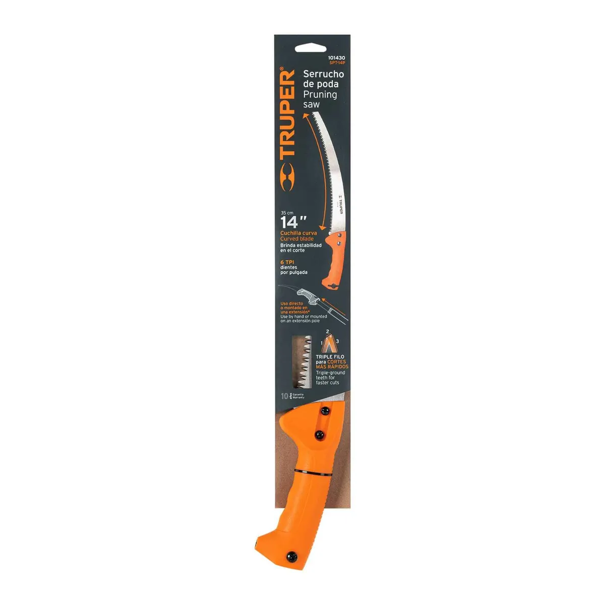 Serrucho podar 14" Truper